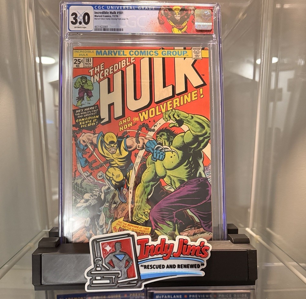 Add Your Logo Comic Book Display Stand for Graded CGC, CBCS, and Raw Comics