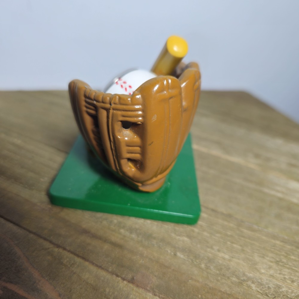 Miniature Baseball Themed Quartz Desk Clock (O)