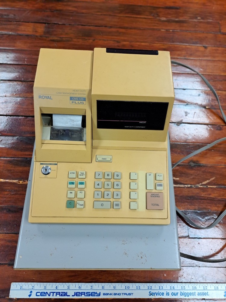 Royal CMS 125 PLUS Cash Register Management System Functional