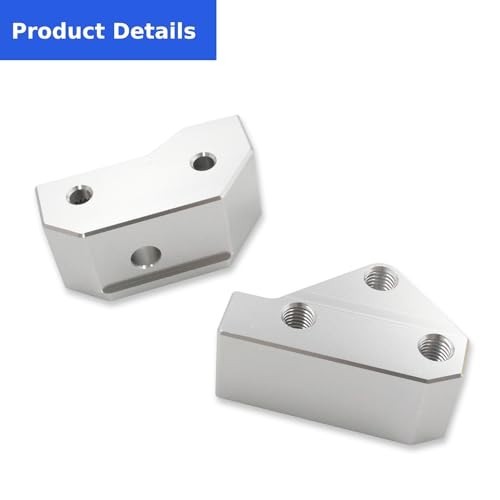 2Pcs Knock Sensor Relocation Bracket Kit for GM LS V8 Engines 1997-2007 - LS1, L