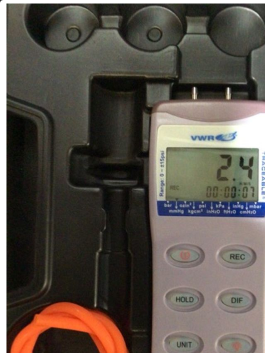 Vwr Traceable Manometer Pressure/Vacuum Gauges, 2 units