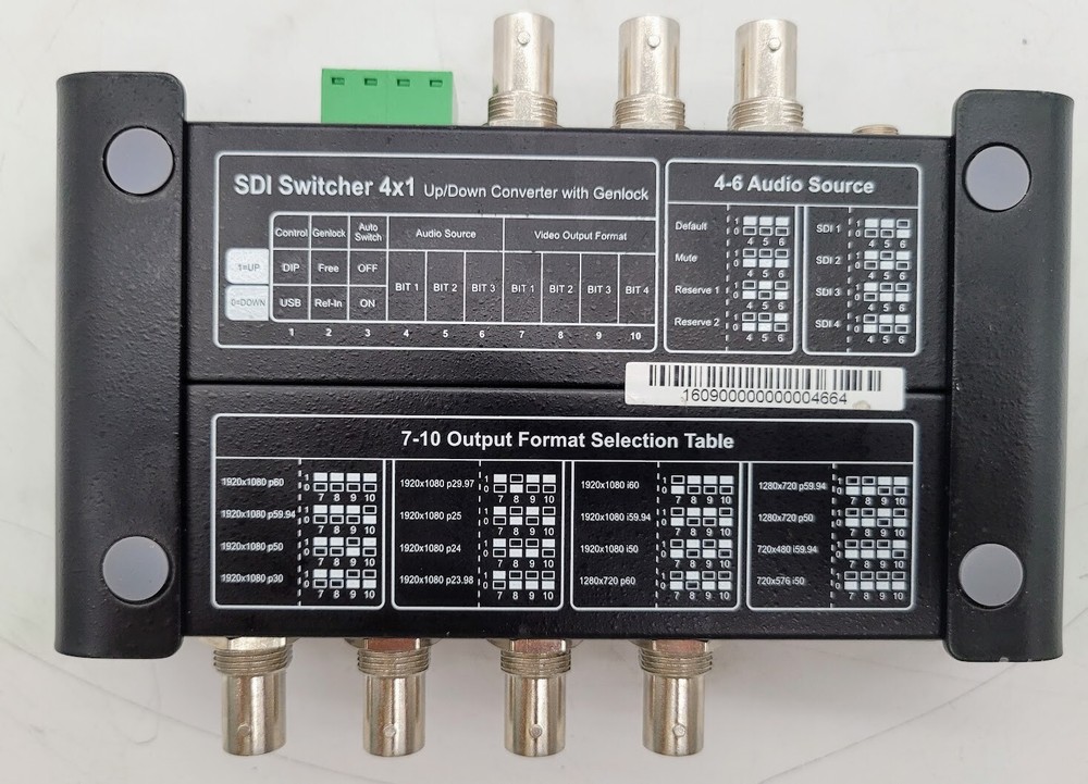 Smartvdo SDI Switsher 4x1 up/Down Cnverter