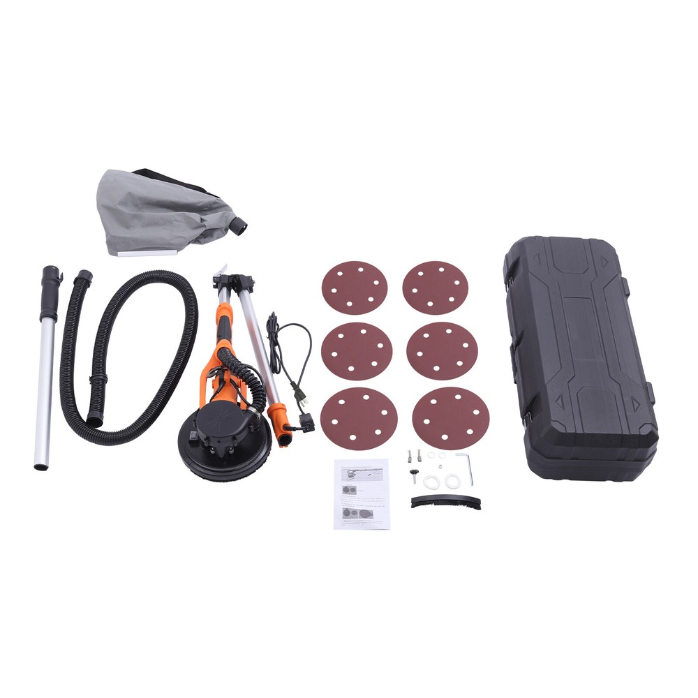 Electric Ceiling Wall Sander Electric Dustless Drywall Sanding Machine Variable