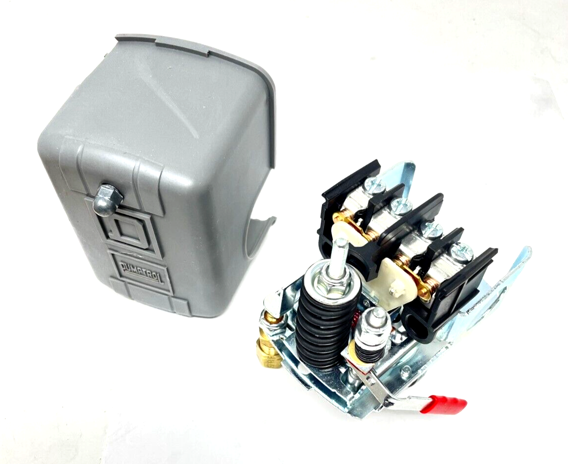 Square D Air Compressor Pressure Switch 95 On-125 Psi Off 9013FHG12J52M1X