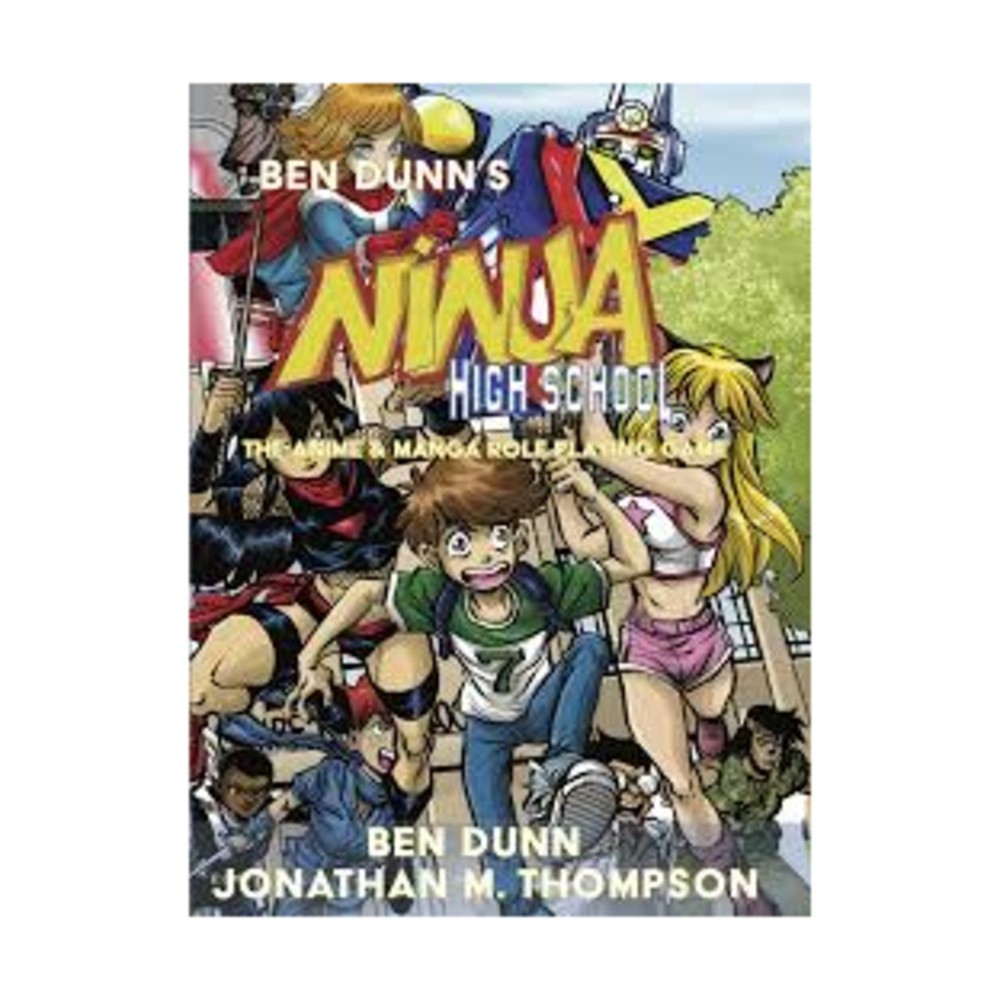 Battlefield Press RPG Ninja High School (Open D6 System) New