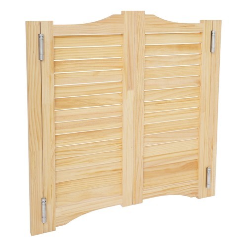 Cafe Swinging Door Solid Wood Saloon Doors with Hinges Porch Entrance Partition