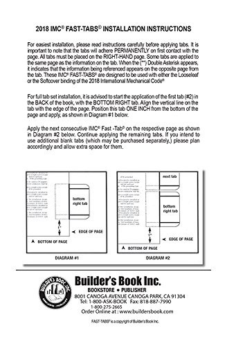 2018 International Mechanical Code (IMC) Fast Tabs Pamphlet – November 30,...