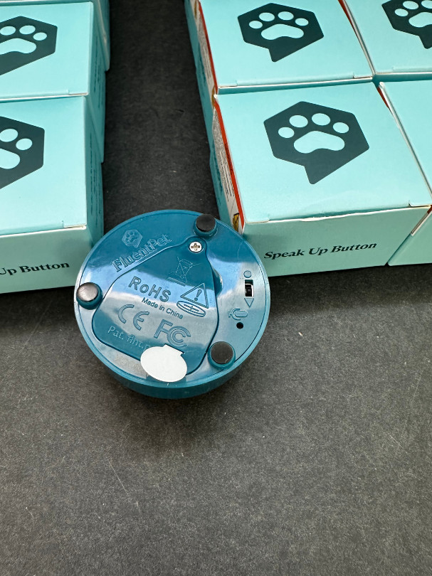 FluentPet Speak Up Buttons - Set of 24 - Recordable Sound Buttons - Used