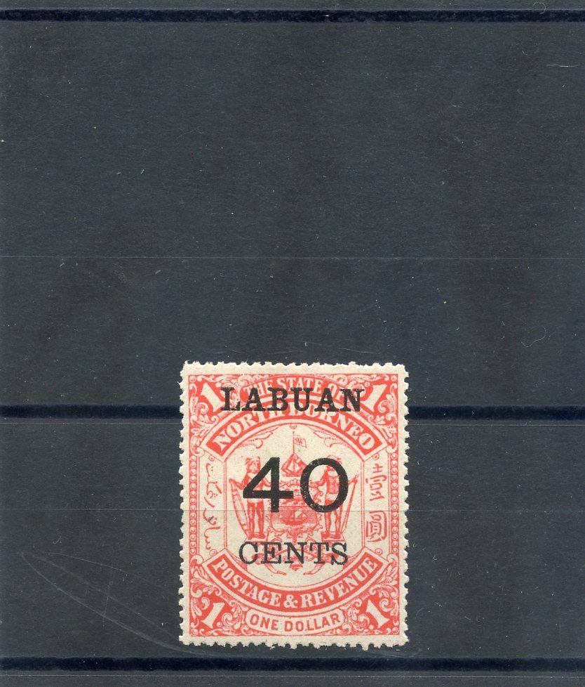 LABUAN Sc 62(SG 79)*VF LH $80