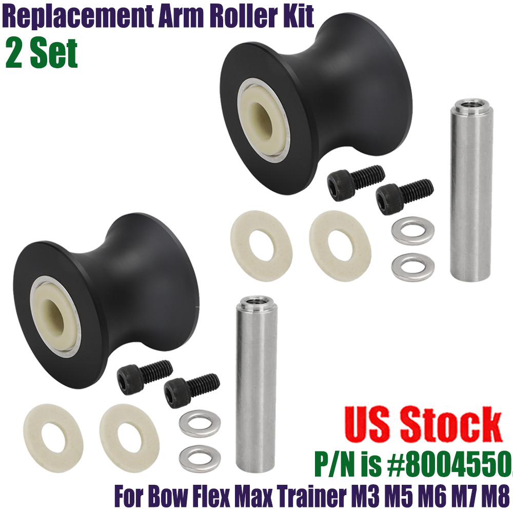 2X FOR BOWFLEX MAX TRAINER WHEEL Replacement Arm Roller #8004550 M3 M5 M6 M7 M8