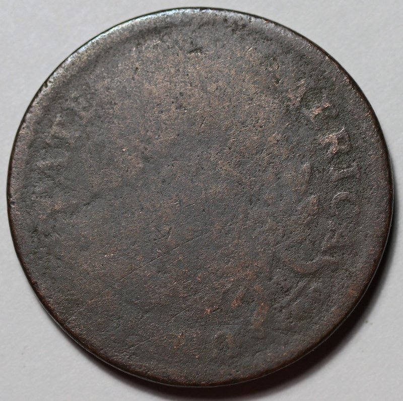 1798 Draped Bust Large Cent - US 1c Copper Coin