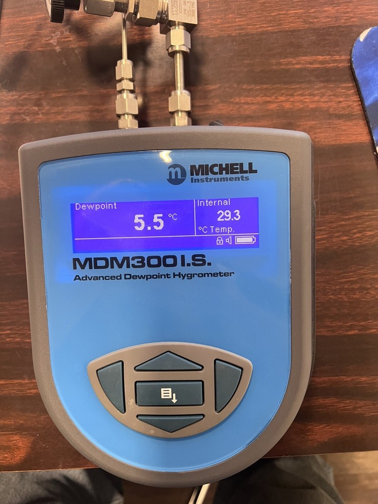 MICHELL MDM300 I.S. Dewpoint Hygrometer - OK TESTED | INCOMPLETE ACCESSORIES