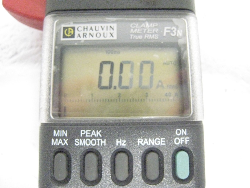 Chauvin Arnoux F3N Digital Clamp Meter AC Current Analyzer FLUKE CASE