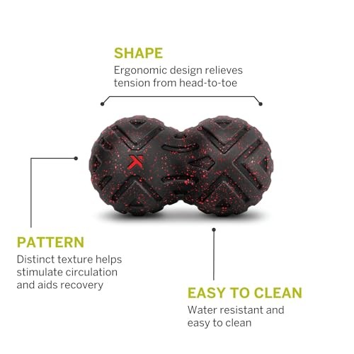 Trigger Point Performance Universal Double Massage Ball 8-Inch Textured Roller