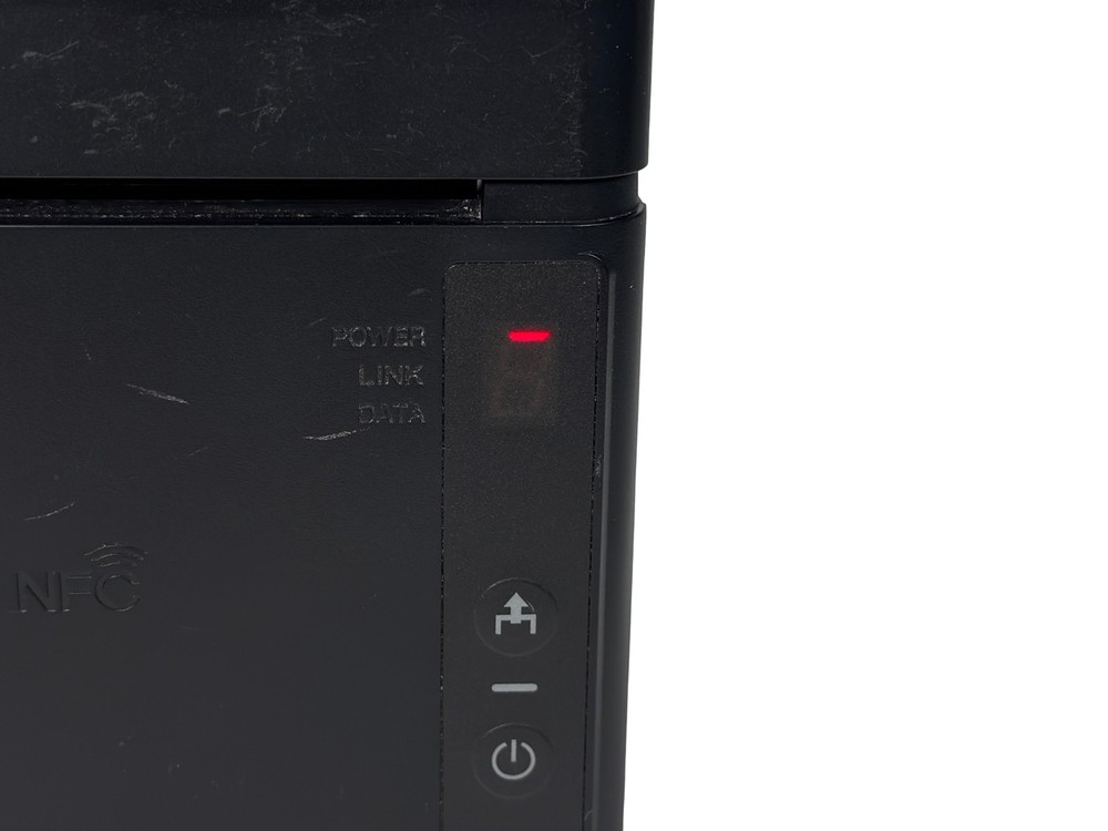 TESTED Sam4s GCUBE-102D Compact High-speed Thermal POS Receipt Printer USB LAN