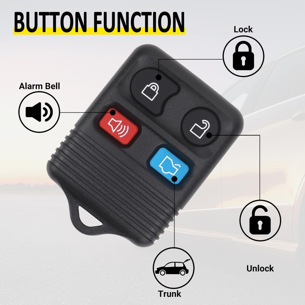 Keyless Entry Remote Key Fob Compatible with Ford Escape Explorer Expedition