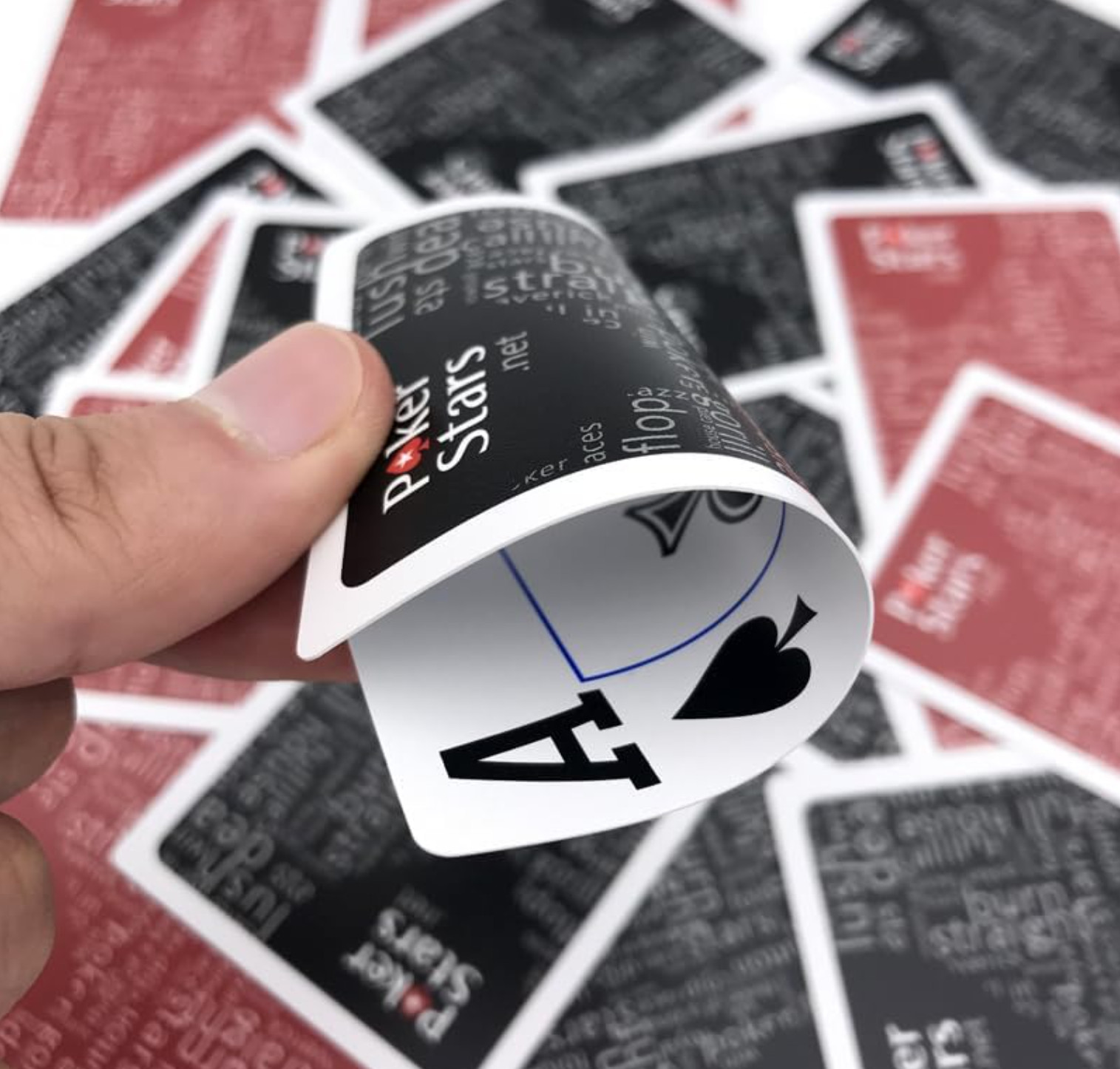 BIG SALE - Poker Stars Copag Playing Cards 100% Plastic Jumbo Index 1 Pair