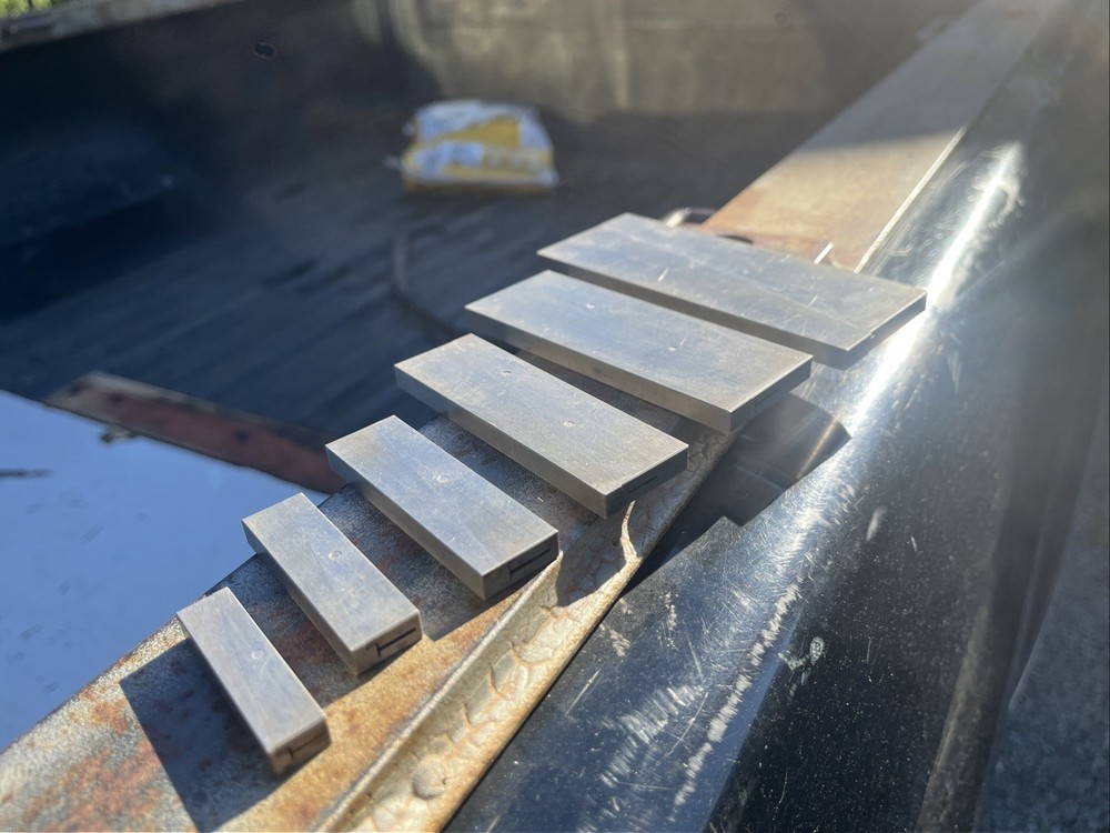 Full Starrett Parallel Block Set A-F Excellent Condition