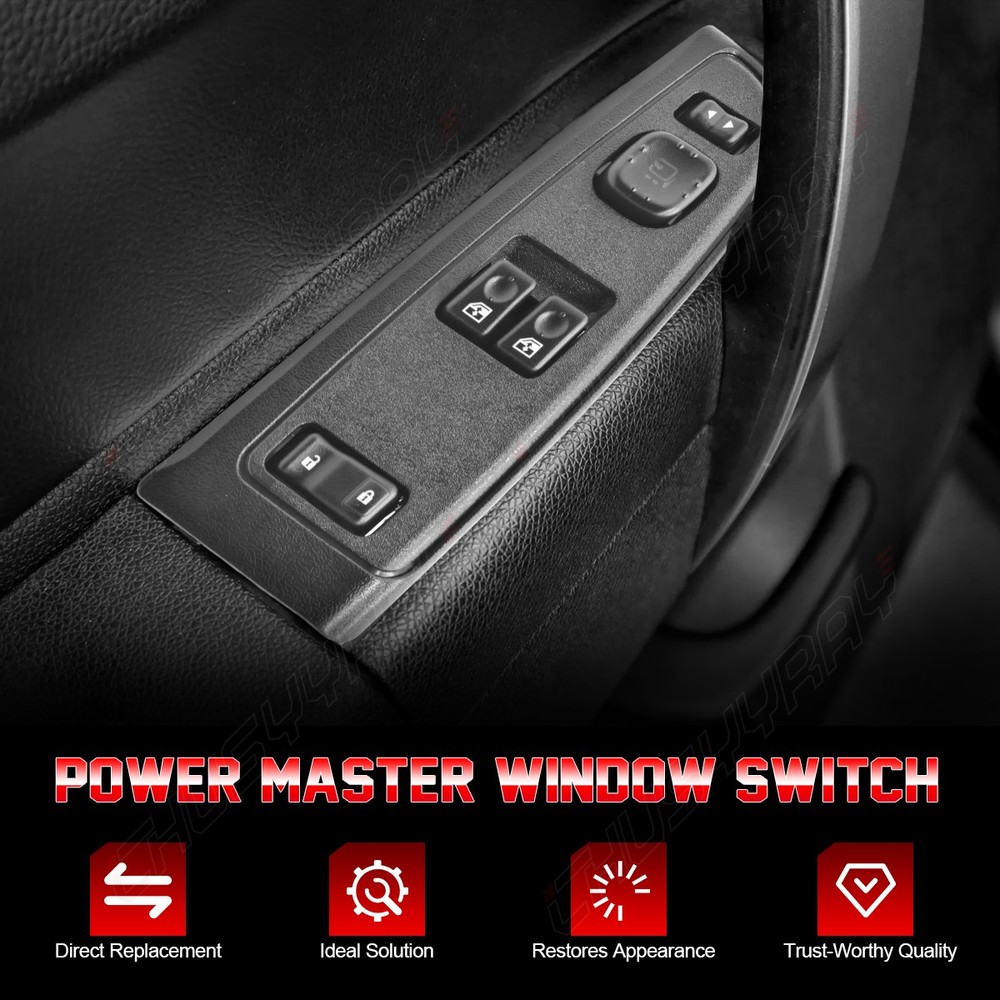 Driver Left Side Power Window Switch 15883322 For 2004-2007 Chevy GMC 1500 2500