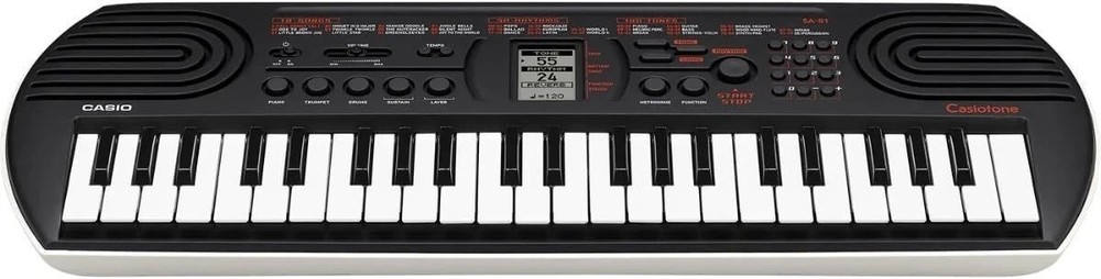 Casio Casiotone 44-Mini-Key Keyboard 100 Tones 50 Rhythms