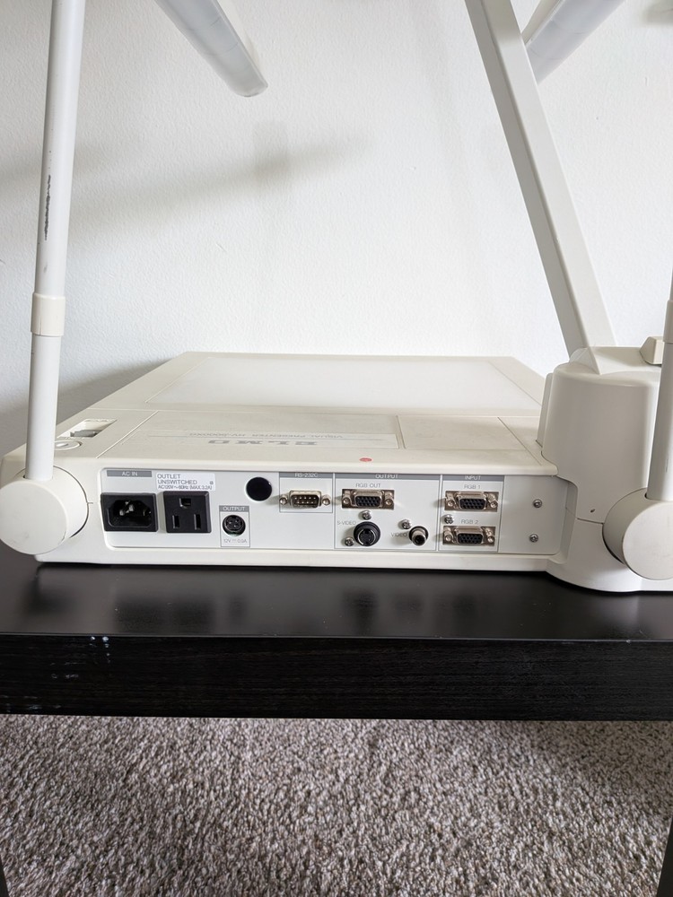 Elmo Visual Presenter HV-5000 XG Tested W/ Remote