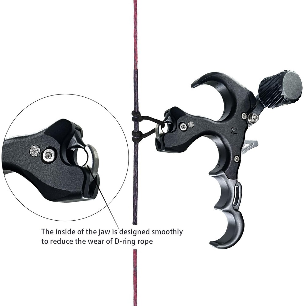 Compound Bow Aid Releaser with Wrist Straps and Adjustment Tool,Archery Release