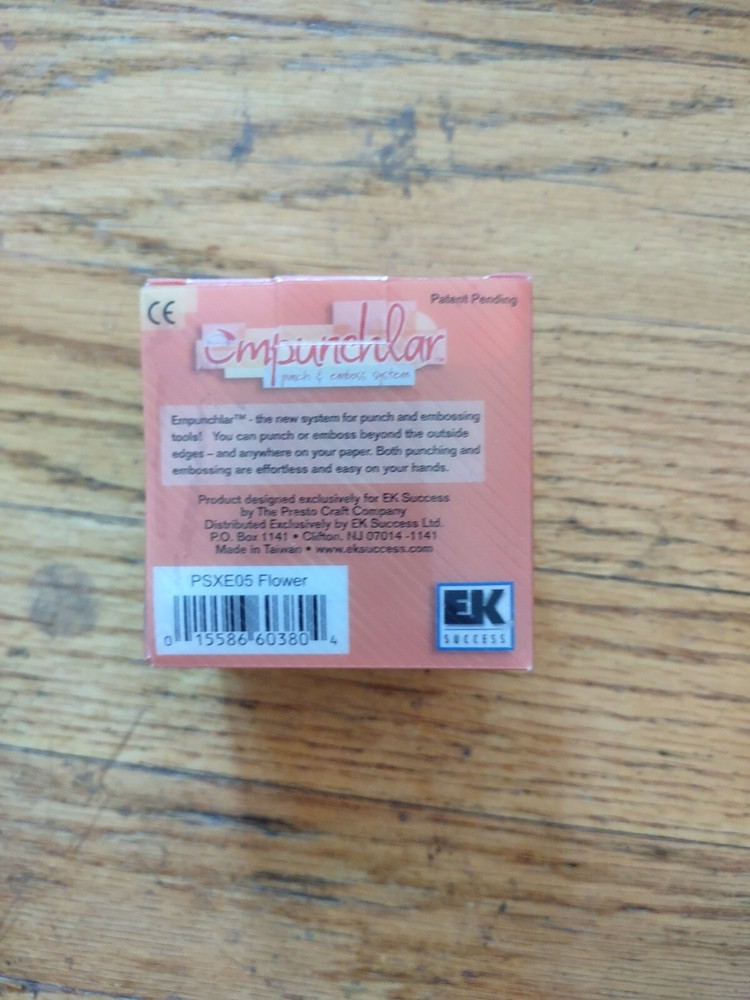 New Empunchlar Flower Emboss Insert - EK Success