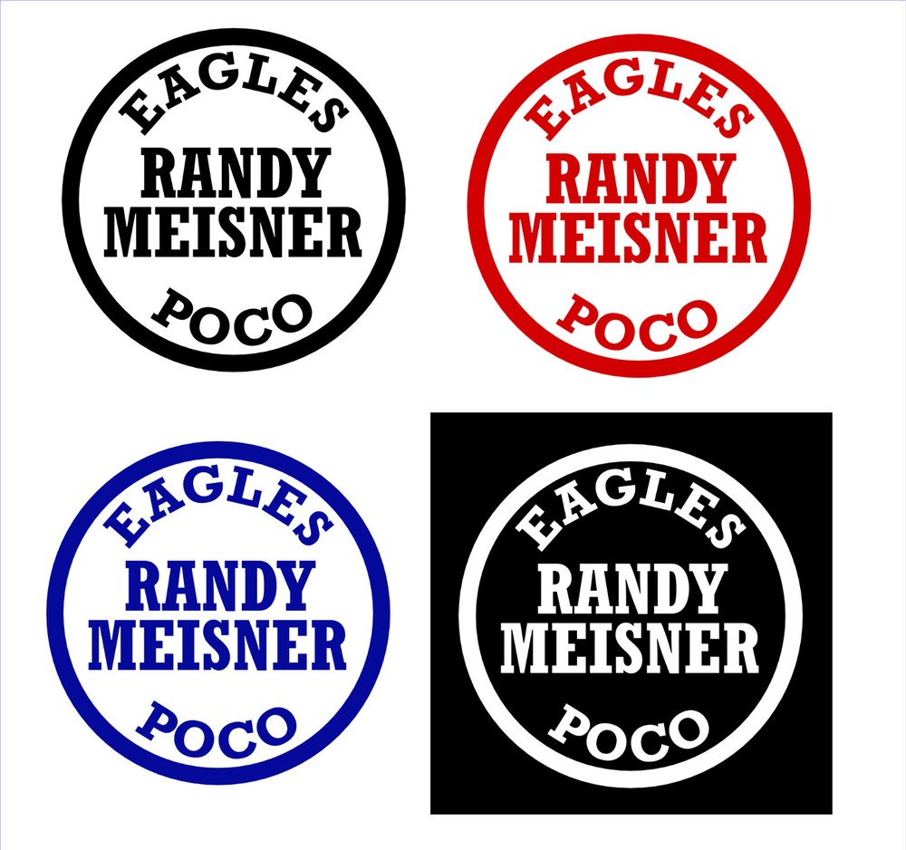 Randy Meisner STICKER DECAL, Eagles Poco CD vinyl