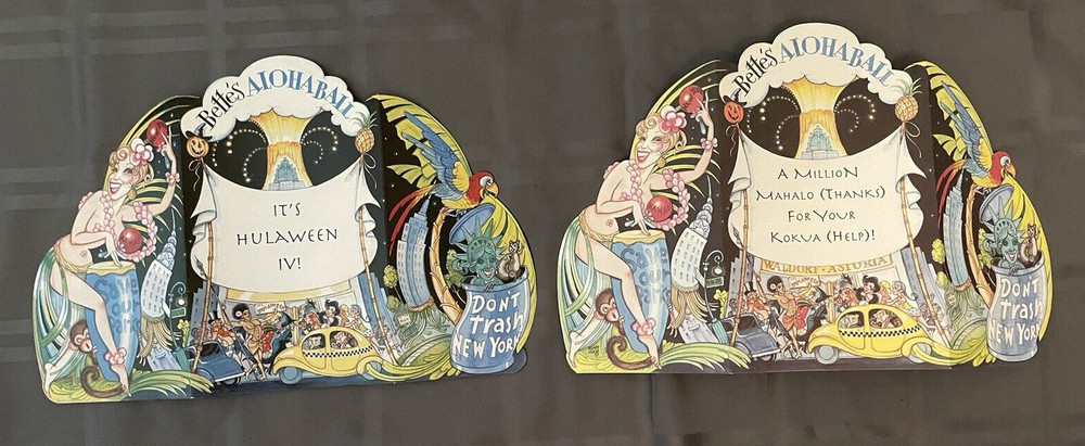 BETTE MIDLER HULAWEEN MEMORABILIA