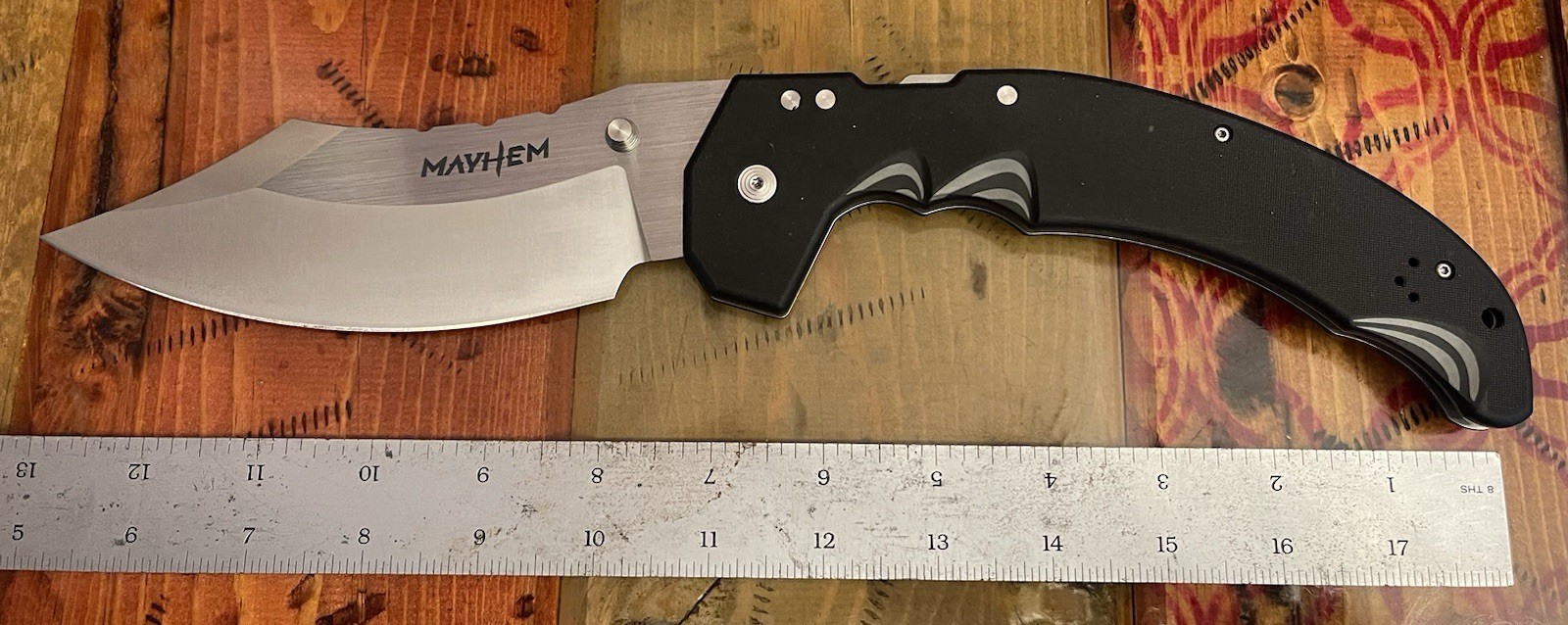 Cold Steel Mayhem Atlas Lock Cleaver Knife