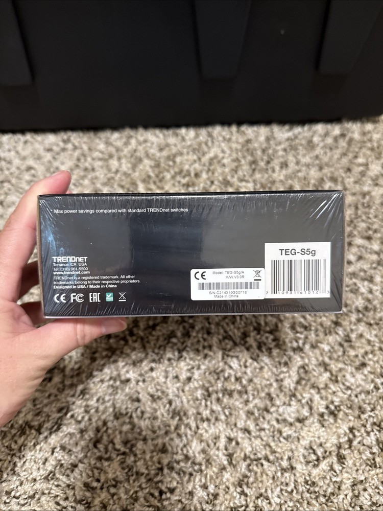 TRENDnet TEG (TEGS5g) 5-Ports External Switch