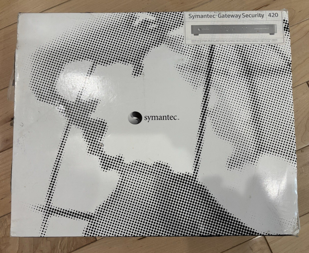 Symantec Gateway Security SGS 420 Rev.1.2