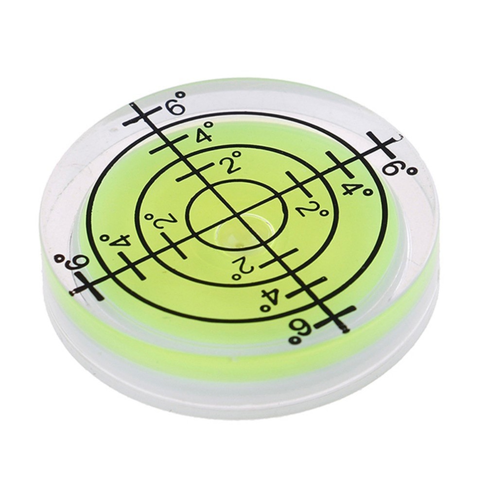 2Pcs 32mm Bubble Level for Adjusting Office Machines and Computer Monitors