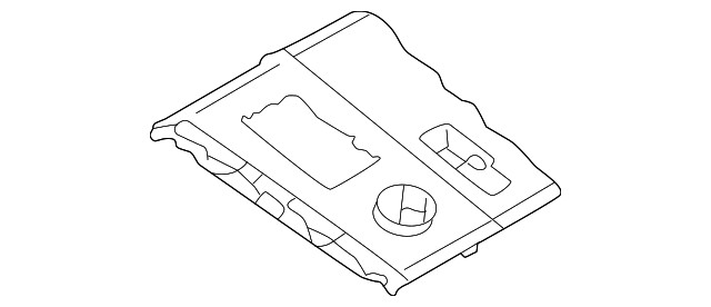 Genuine Mitsubishi Shift Panel 96941W101P