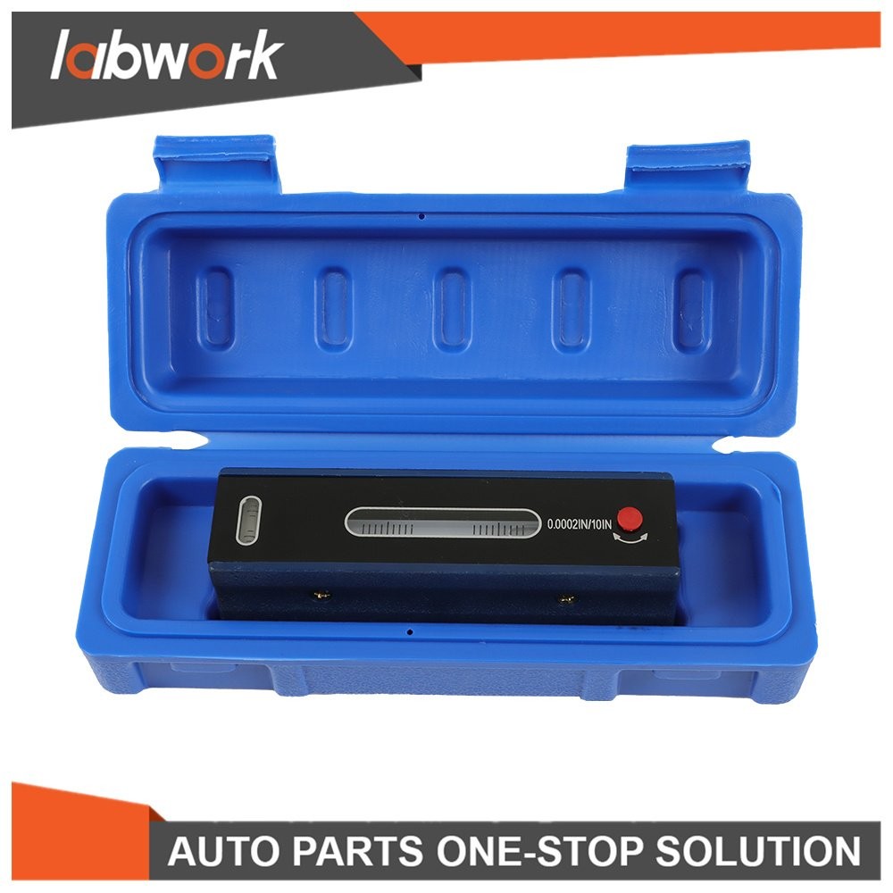 Labwork Master Precision Level In Fitted Box For Machinist Tool 6" 0.0002''/10''