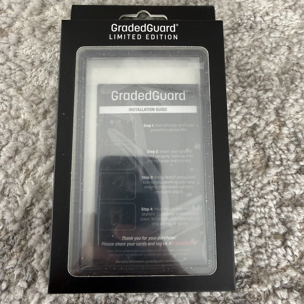 GradedGuard PSA Graded Card Case Guard Protector MIDNIGHT Limited Edition