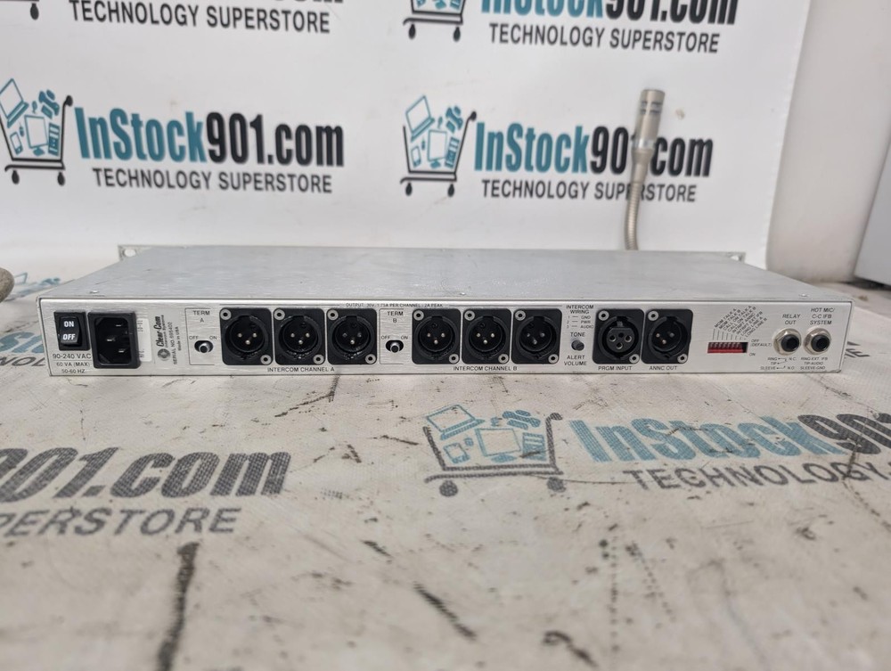 Clear-Com Intercom Beltpack & Headset System - 9x TW502 TWC-10A PL Pro MS-232