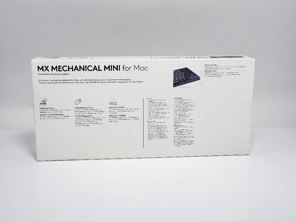 Logitech MX Mechanical Mini for Mac Wireless Backlit Keyboard Space Grey