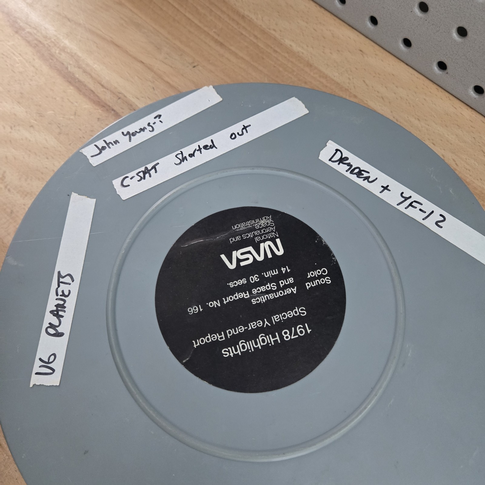 Vintage Official NASA Reel to Reel 16mm Collection *6 Total Films* Apollo 1970s