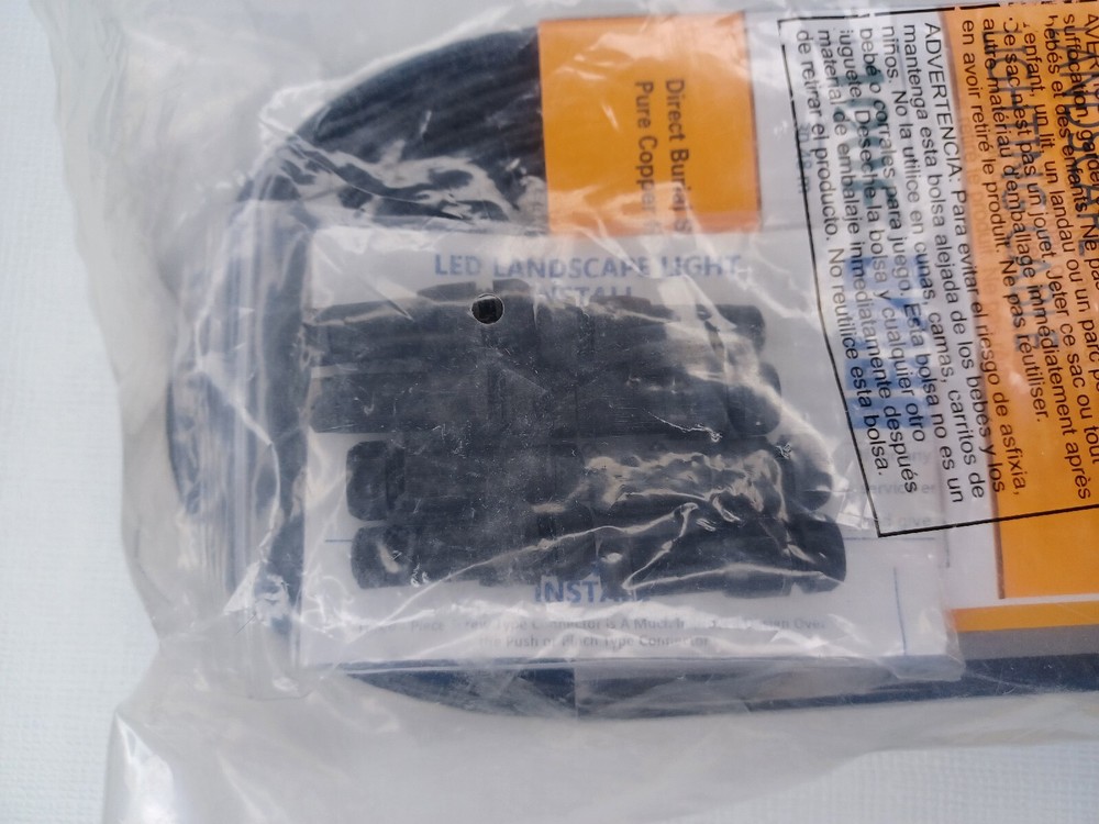 Hypergiant Low Voltage Landscape Lighting Cable 100' 16/2 New