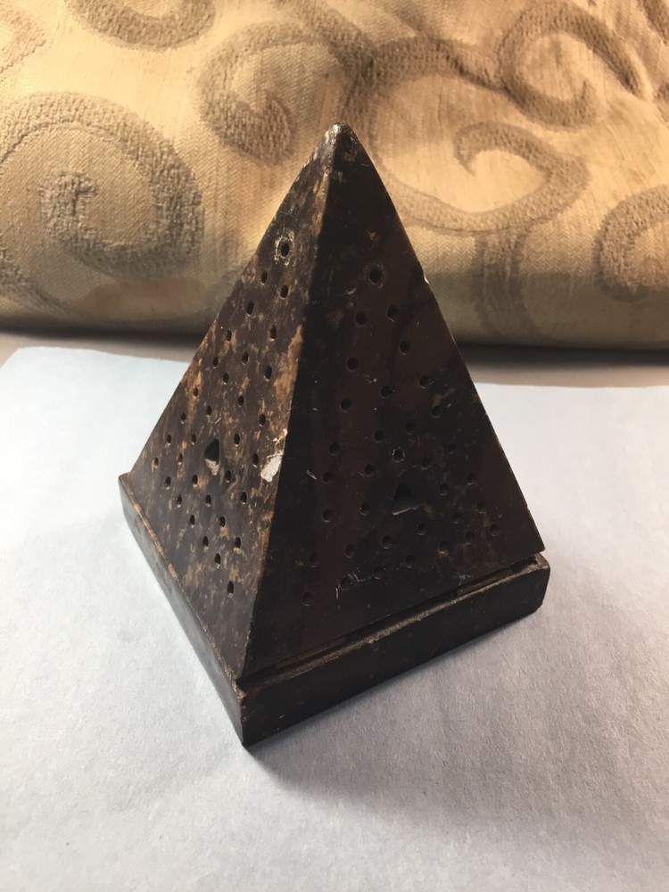 Granite hinged Incense Burner (3-3/4" x 5-1/4")