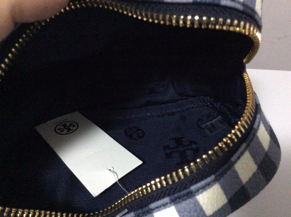Tory Burch Robinson Printed Small Classic Cosmetic Case