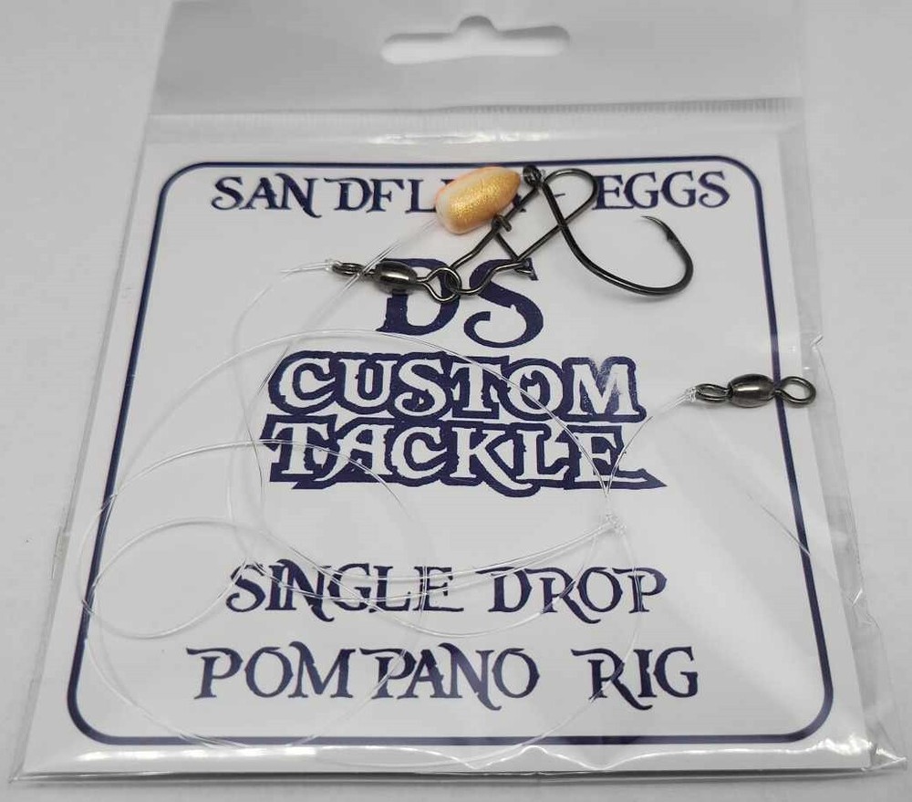 Single Drop Pompano Rig with bullet float