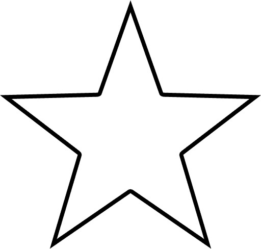 Star Clay Cutter Shape Set ~ Polymer Crafting Tool ~ Stackable Outline