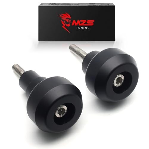 Motorcycle Frame Sliders, Falling Crash Protector Guards No Cut Kits Black