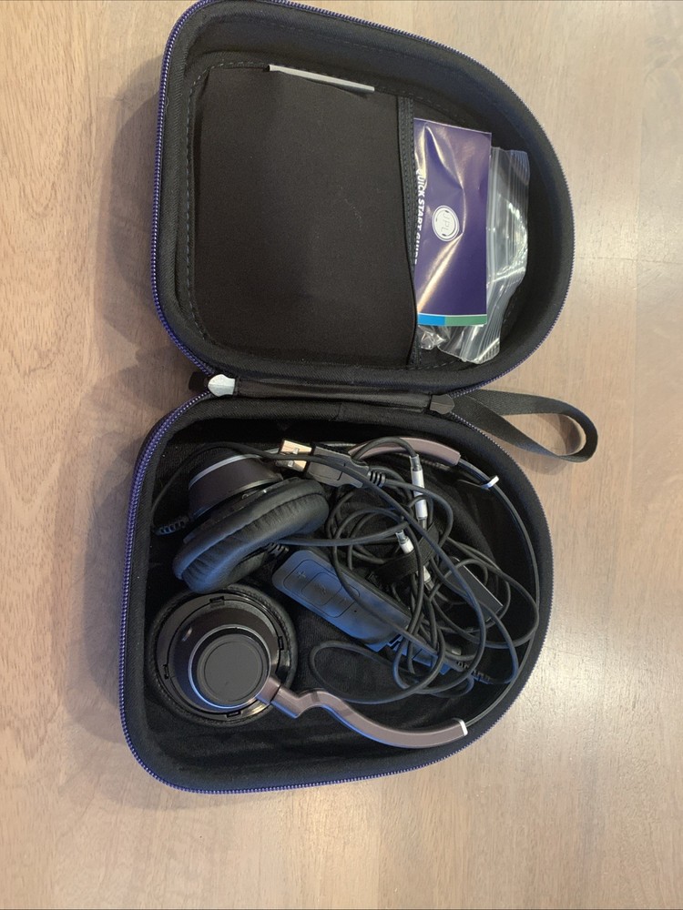 JPL BL-053+P Headset, With Case, Extra Pads, Hook. New