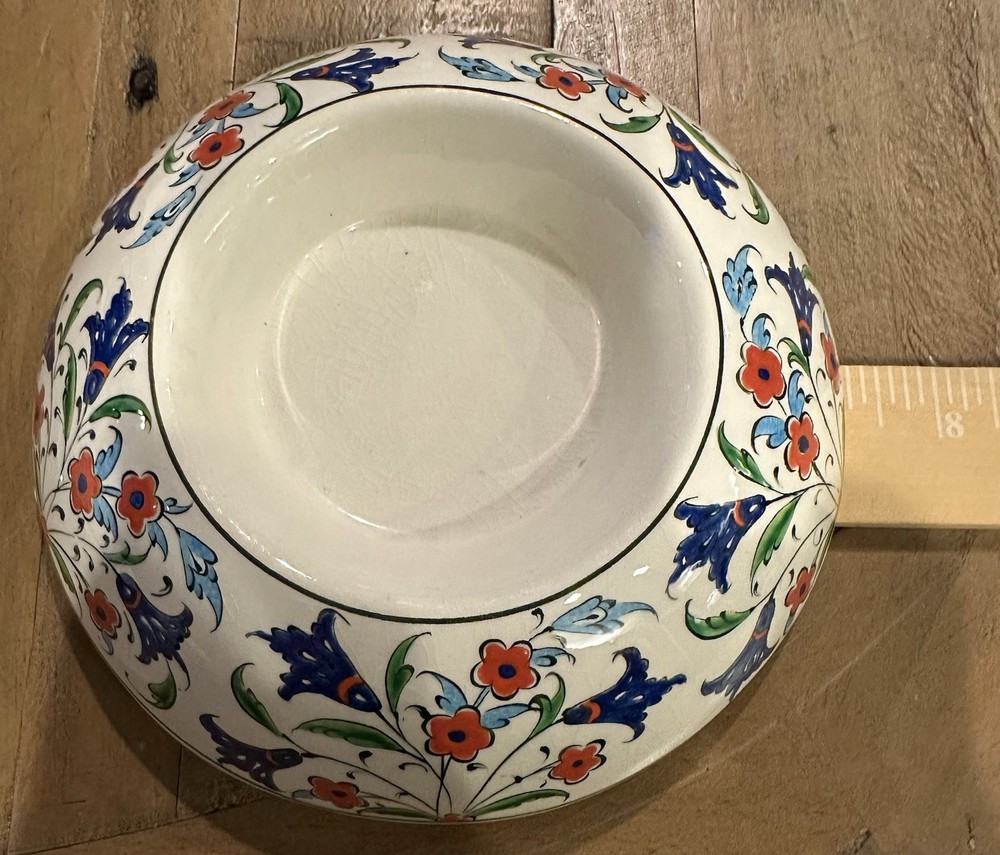 turkish hand painted Dish