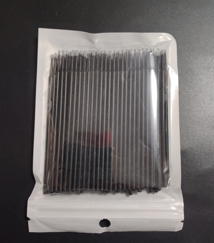 100Pcs Dental Disposable Bendable Micro Brush Applicator Taper Brush