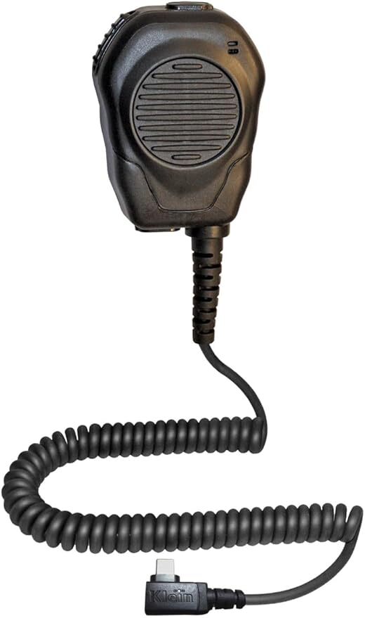 Klein VALOR 3 PTT Buttons Remote Speaker USB-C Connector Black