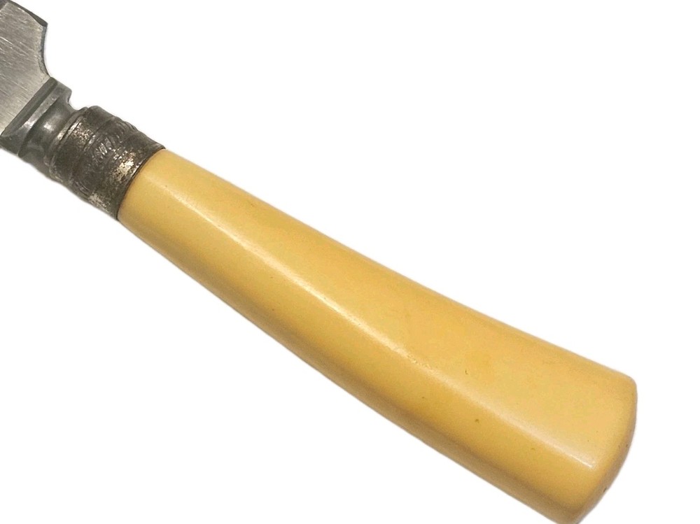 Washington Forge Butterscotch Handle 13 Inch Knife Bakelite Stainless